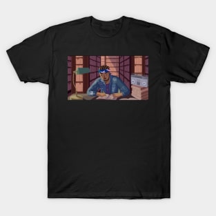 The Miserable Genius: LO-FI Radio T-Shirt